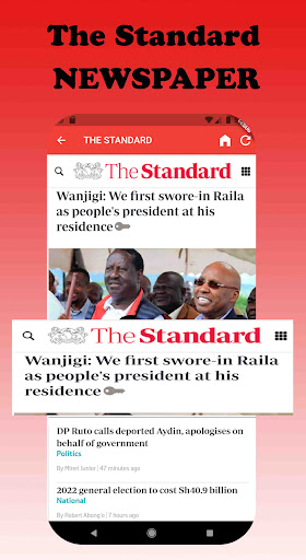 All kenya Newspapers, News app Screen 3