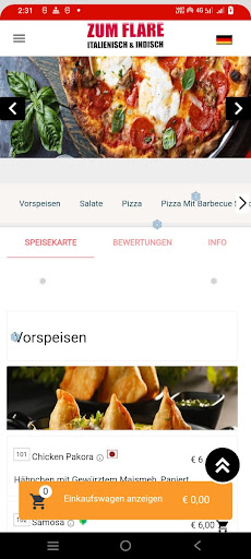 Zum Flare Oberthal Screen 2