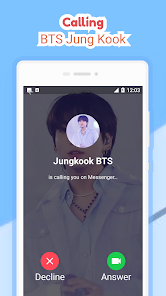 Captura de Pantalla 5 BTS Jungkook Teclado y VC android