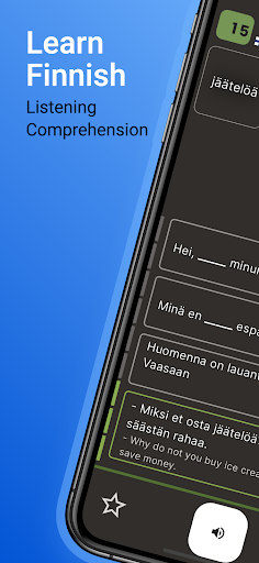 Android application Learn Finnish - Suomen Mestari screenshort