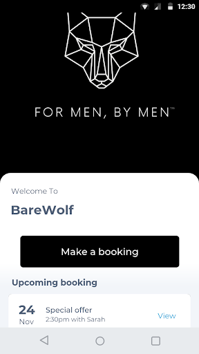 Android application BareWolf screenshort