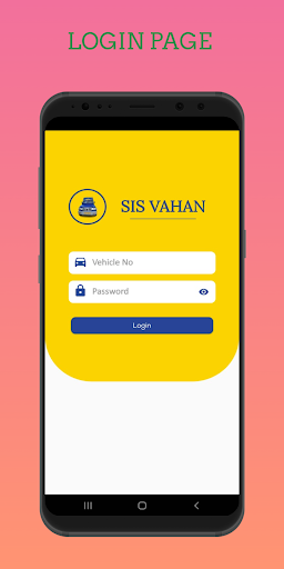 SIS VAHAN Screen 2