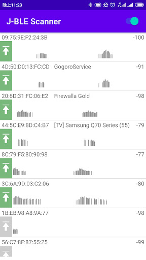 Bluetooth BLE device finder