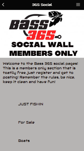 BASS 365 Live Screen 2
