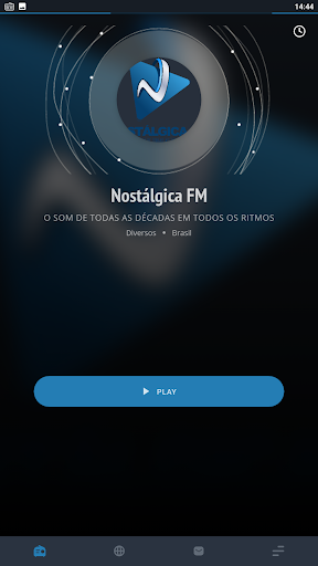 Android application Nostálgica FM screenshort