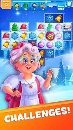 Game screenshot Christmas Sweeper 3 - Match 3 hack
