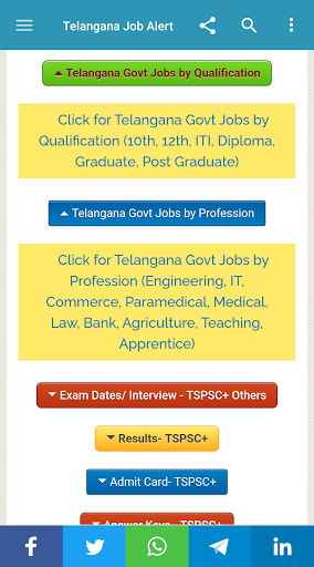 Telangana Job Alert- TS Jobs Screen 3
