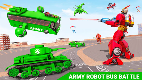 Army Bus Robot Car Game 3d  Screenshots 3