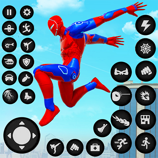 Spider Hero Man Rope Games 1.0.29 Icon