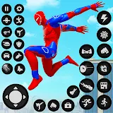 Spider Hero Man Rope Games icon