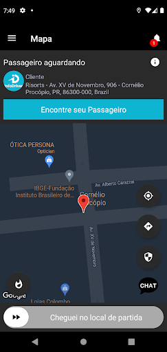 Motorista Infodriver Screen 2