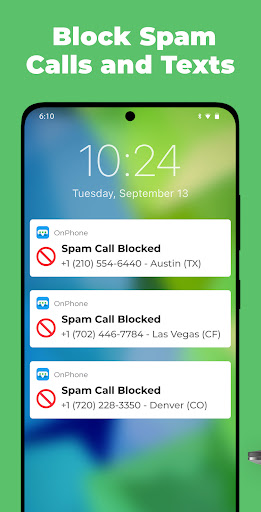 Screenshot of OnPhone - Second Phone Number