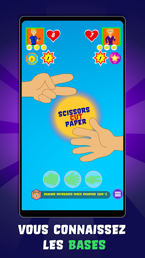 Rock Paper Scissors Action! Capture d'Écran du Jeu Android 1