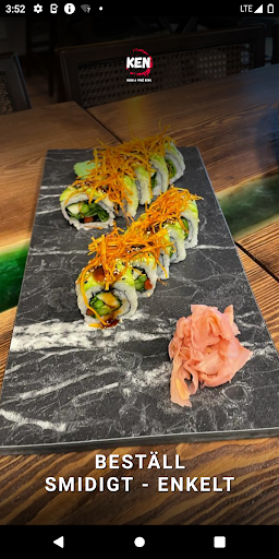 Android application Ken Sushi screenshort