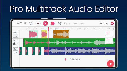 Pro Audio Editor – Music Mixer v7.0.5 Pro Android