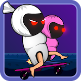 Pocong Skateboard icon