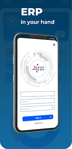 Android application Eazy ERP screenshort