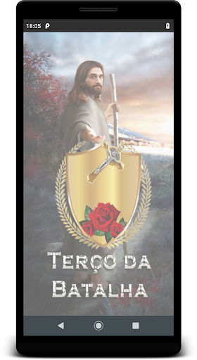 Android application Terço da Batalha screenshort