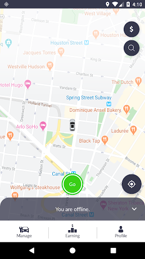 Android application QAAR Driver screenshort