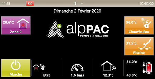 Android application AlpPAC screenshort