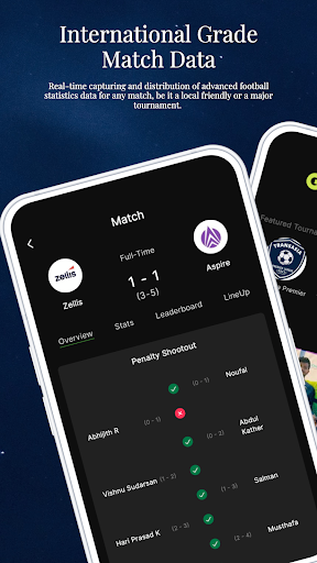 Android application GoalRush screenshort