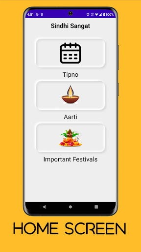 Android application Sindhi Sangat : Tipno 2024 screenshort