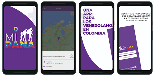 Android application Mi Pana screenshort