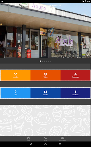 Android application Eetcafé Apollo Almelo screenshort