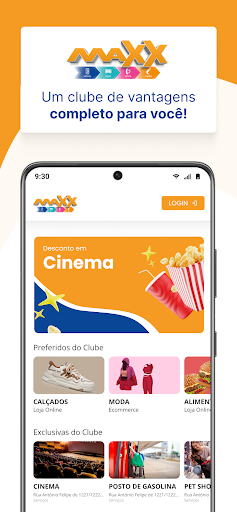 Android application Clube Seja Maxx screenshort