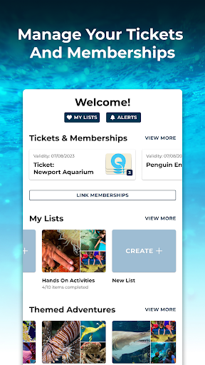 Screenshot of Newport Aquarium