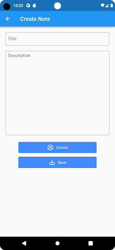 Note Keeper Screen 3