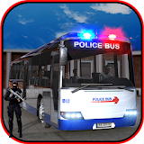 Police Bus Cop Transporter icon