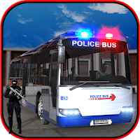 Полиция bus копы Transporter
