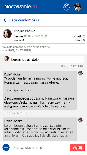Nocowanie.pl - Dla Gospodarzy Screen 2
