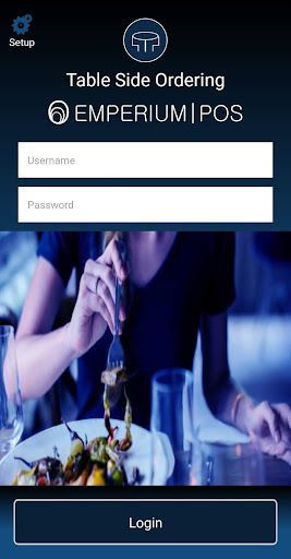 Android application Emperium Table Ordering screenshort
