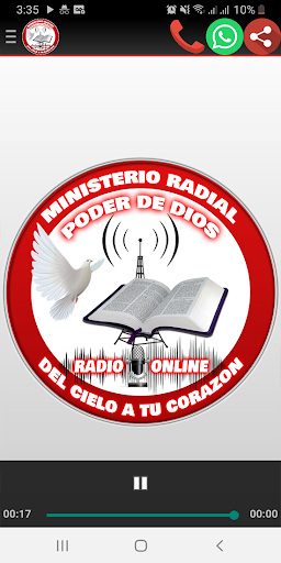 Android application Ministerio Radial Poder de Dio screenshort