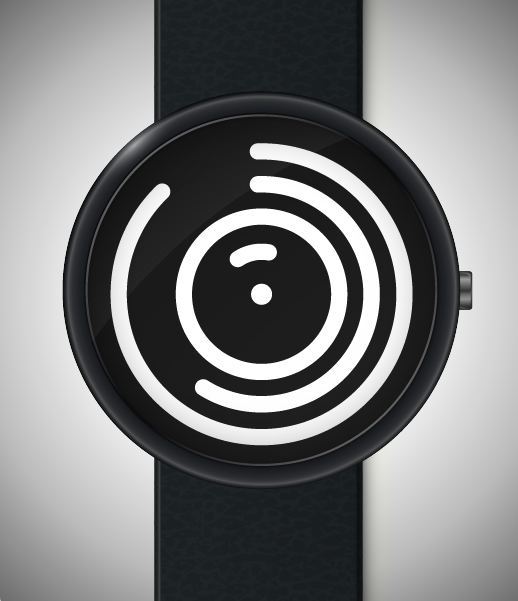 Android application Imgur Spiral Watch Face screenshort