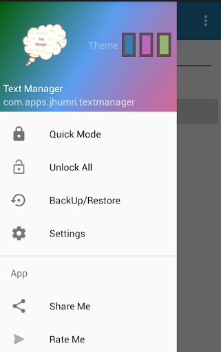 Text Manager Screen 2