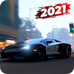 Cover Image of Descargar Juego de carreras de coches de policía 2021 - Juegos de carreras 2021  APK