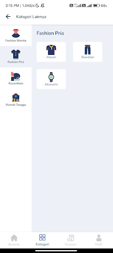 Android application TokoRumahan screenshort