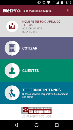La Segunda NetPro Screen 3