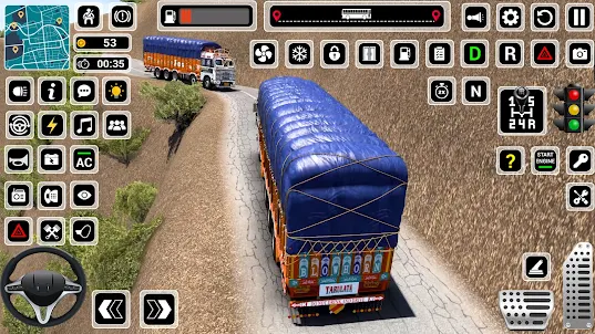 Indian Cargo Truck Games 3D