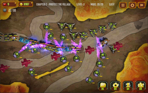Android application Tower Defense - Army strategy screenshort