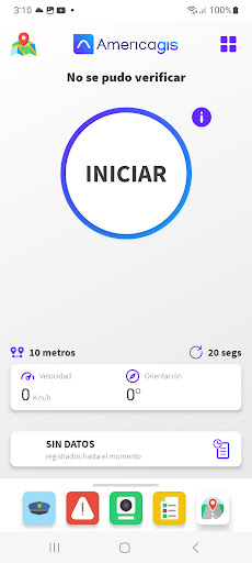 Android application AGIS Tracker America GIS screenshort