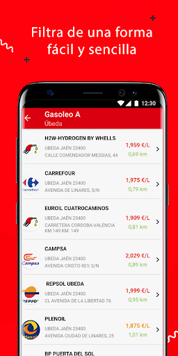 Comparador Gasolineras España Screenshot 3 - AppWisp.com