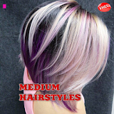 Medium Hairstyles icon