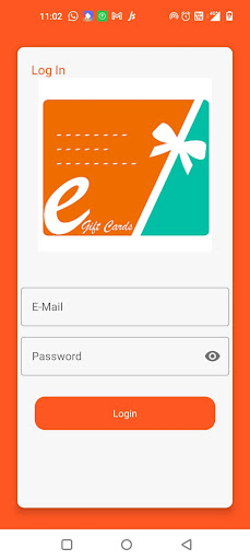 Android application My e gift cards screenshort