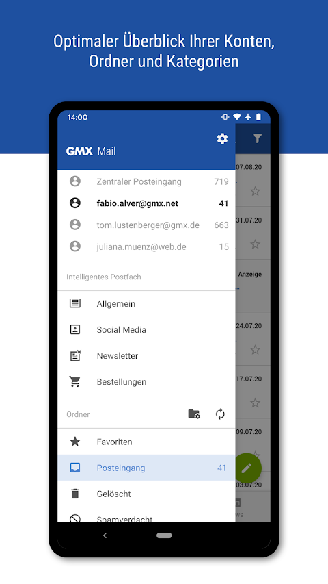 GMX - Mail, Cloud & Newsのおすすめ画像2