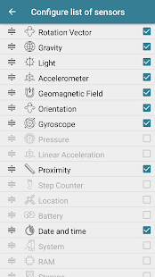 Sensors Toolbox Ekran görüntüsü