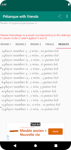 Petanque with friends